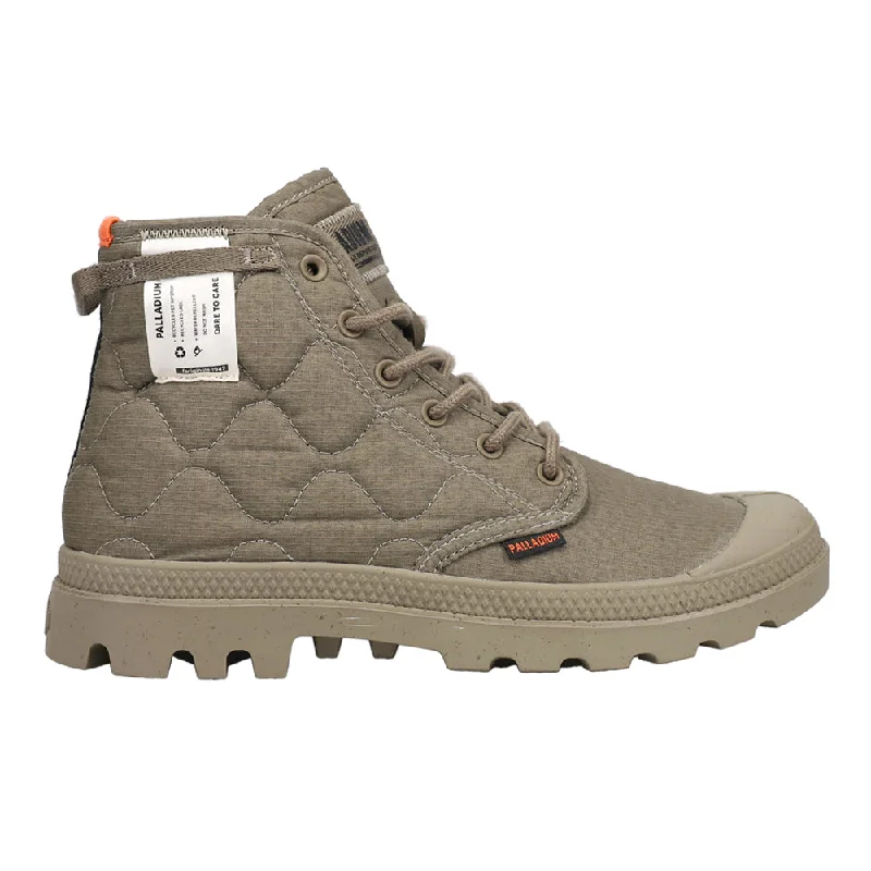 women's ankle boots for workPampa Re Quilted Lace Up Boots