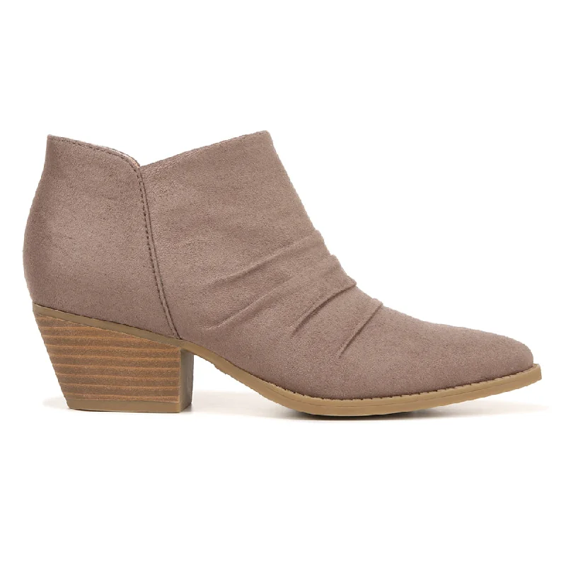 women's ankle boots for winterReba Pointed Toe Zippered Booties