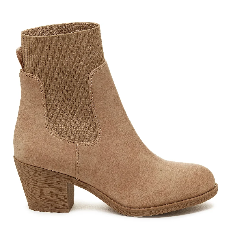 women's ankle boots with fringeSanifer Camel Boot
