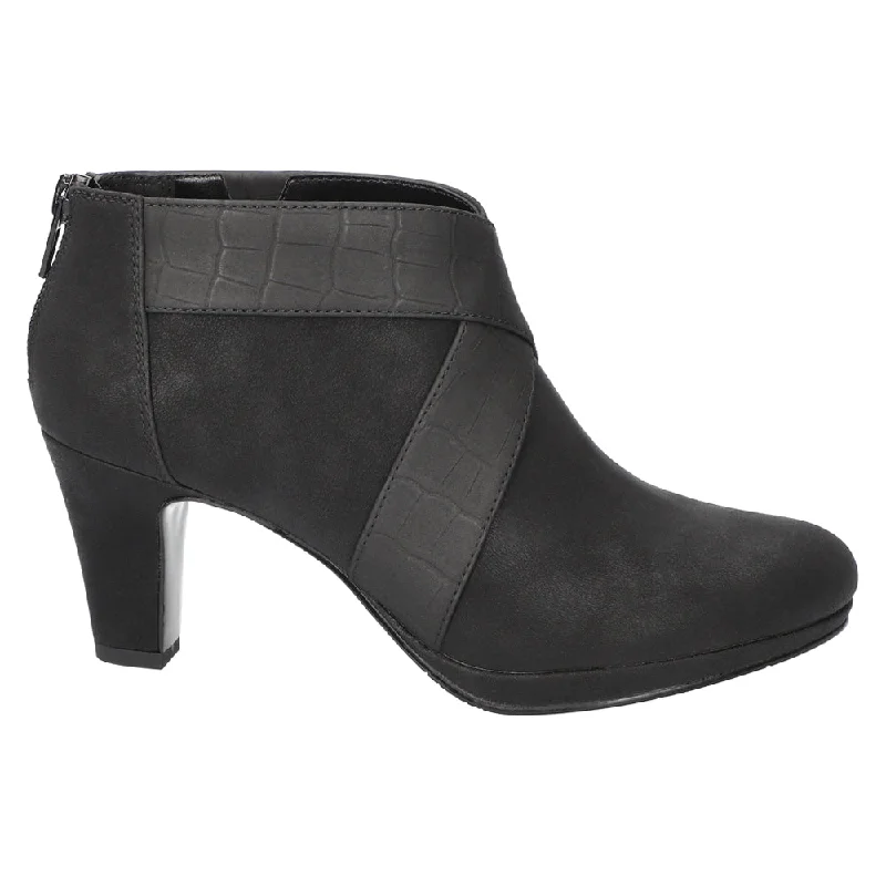 women's ankle boots with fringeSpice Zippered Round Toe Boots