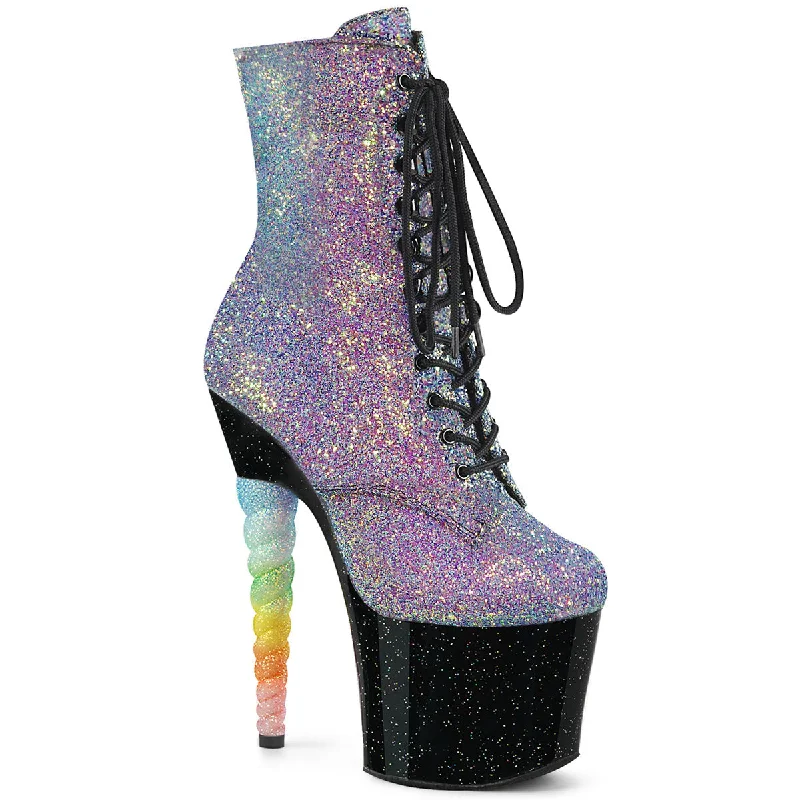 women's ankle boots with round toeUnicorn-1020G