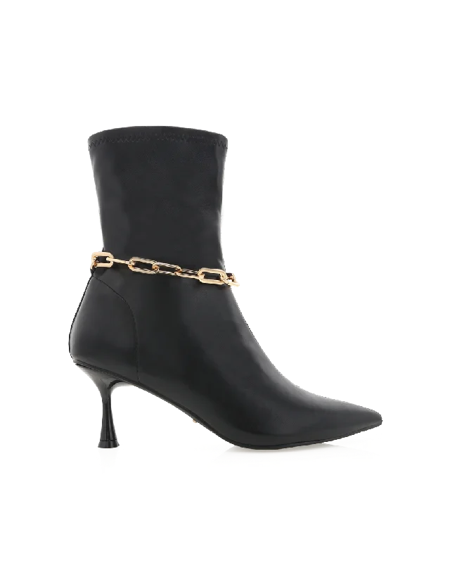 women's ankle boots with hidden wedgeVERNA - BLACK