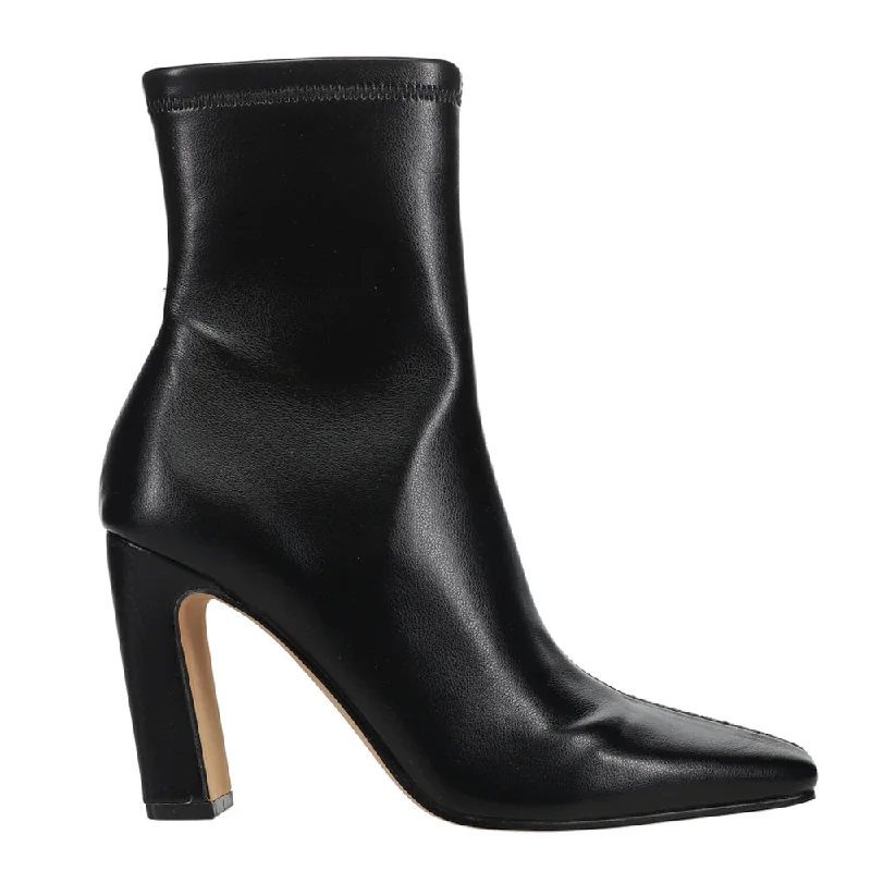 women's ankle boots with bow detailsVinka Square Toe Zippered Booties