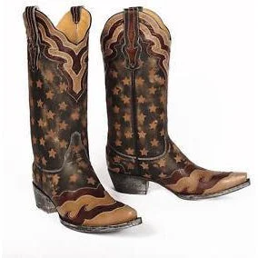 women's over-the-knee moto bootsOld Gringo Yippee Ki Yay Gabacho American Boots